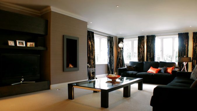 living room colors with black furniture 15+ Interior Design Tips from Experts - 12