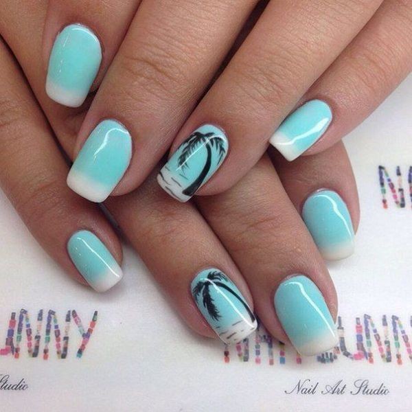 modern-French-manicure-15 16+ Lovely Nail Polish Trends for Spring & Summer 2022