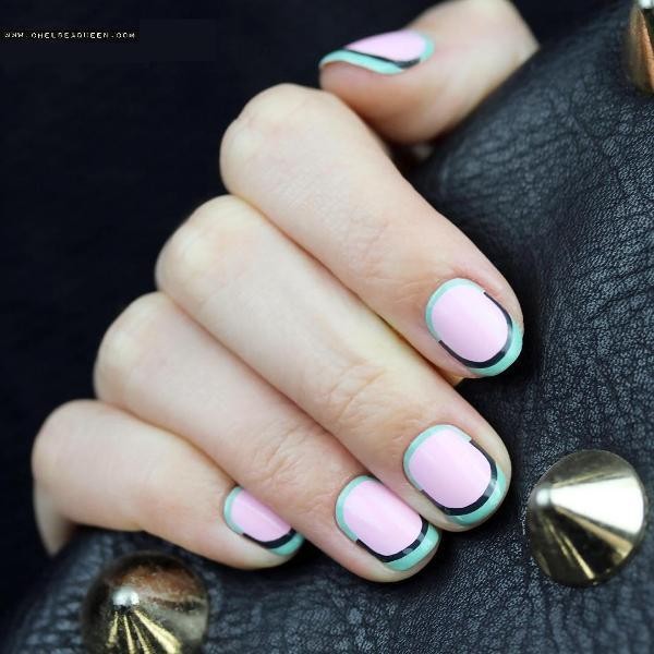 16+ Lovely Nail Polish Trends for Spring & Summer 138 modern French manicure 16 16+ Lovely Nail Polish Trends for Spring & Summer - 138