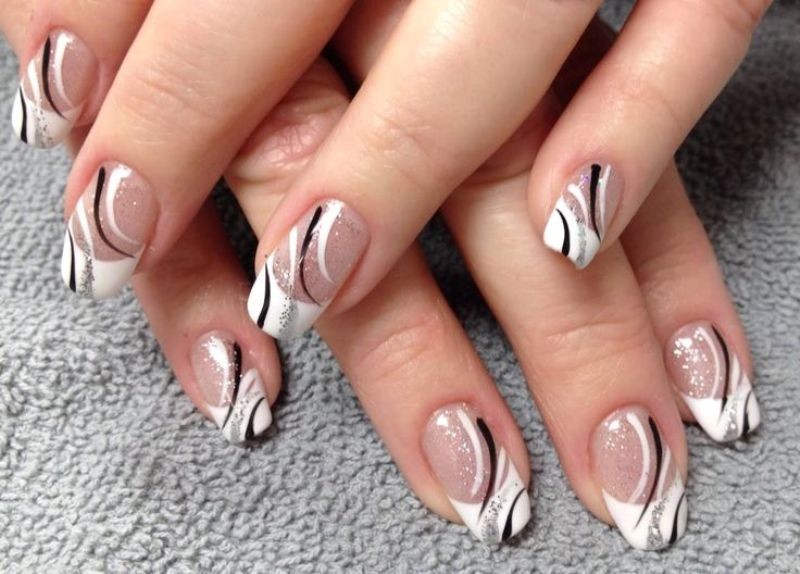 16+ Lovely Nail Polish Trends for Spring & Summer 143 modern French manicure 21 16+ Lovely Nail Polish Trends for Spring & Summer - 143