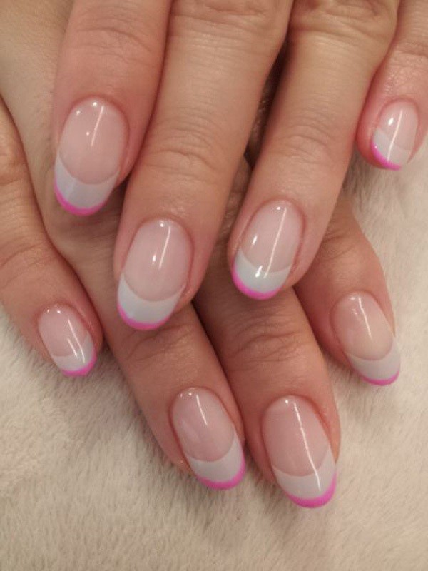 16+ Lovely Nail Polish Trends for Spring & Summer 127 modern French manicure 5 16+ Lovely Nail Polish Trends for Spring & Summer - 127