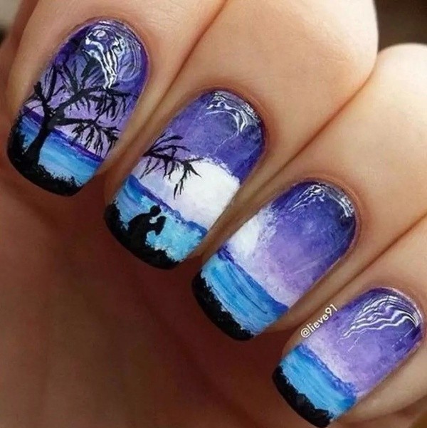 76+ Hottest Nail Design Ideas for Spring & Summer 56 nail art ideas 2017 111 76+ Hottest Nail Design Ideas for Spring & Summer - 56 Nail Design Ideas