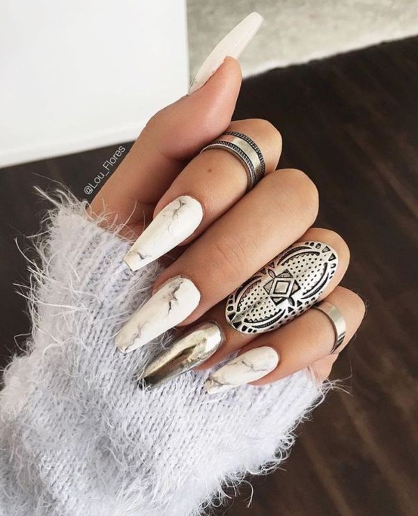 76+ Hottest Nail Design Ideas for Spring & Summer 66 nail art ideas 2017 132 76+ Hottest Nail Design Ideas for Spring & Summer - 66 Nail Design Ideas