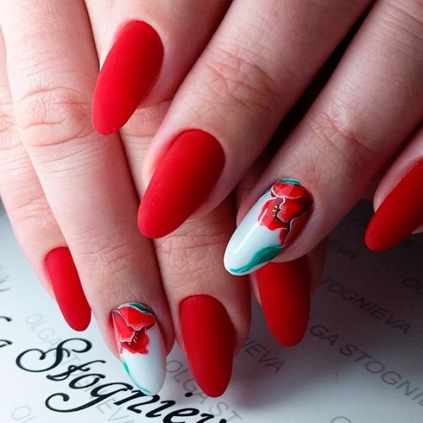16+ Lovely Nail Polish Trends for Spring & Summer 174 nail shapes 2017 28 16+ Lovely Nail Polish Trends for Spring & Summer - 174