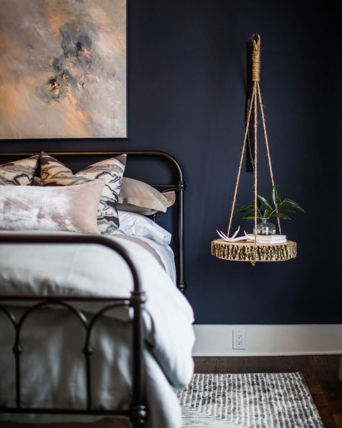 navy bedroom 2 Trending: 20+ Bedroom Designs to Watch for - 10