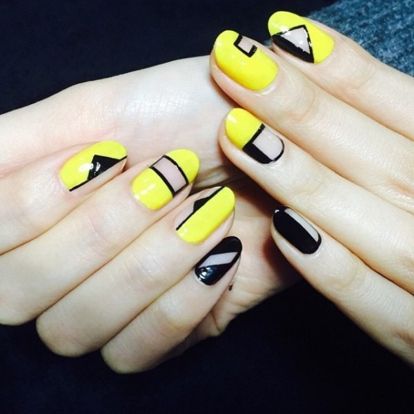 negative space nails 16 16+ Lovely Nail Polish Trends for Spring & Summer - 88