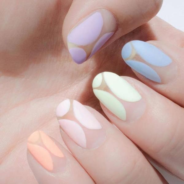 negative space nails 18 16+ Lovely Nail Polish Trends for Spring & Summer - 90