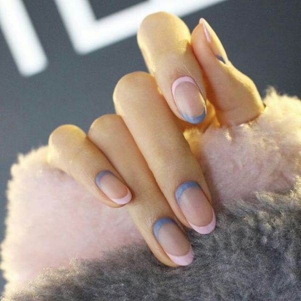 negative-space-nails-21 16+ Lovely Nail Polish Trends for Spring & Summer 2022