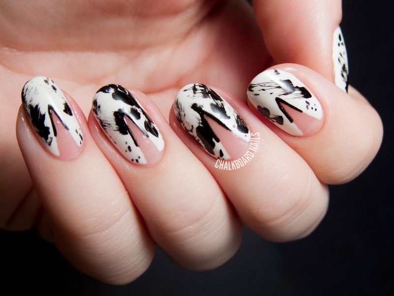 16+ Lovely Nail Polish Trends for Spring & Summer 95 negative space nails 23 16+ Lovely Nail Polish Trends for Spring & Summer - 95