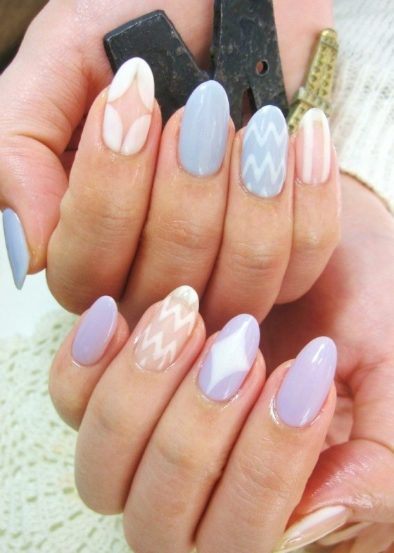 16+ Lovely Nail Polish Trends for Spring & Summer 77 negative space nails 5 16+ Lovely Nail Polish Trends for Spring & Summer - 77