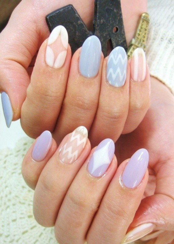 negative space nails 5 16+ Lovely Nail Polish Trends for Spring & Summer - 77