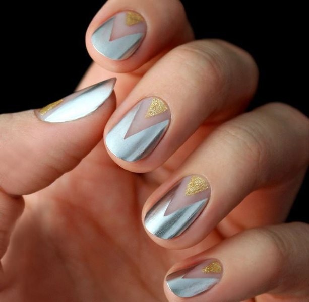 16+ Lovely Nail Polish Trends for Spring & Summer 81 negative space nails 9 16+ Lovely Nail Polish Trends for Spring & Summer - 81