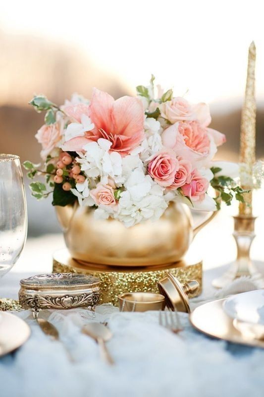 79+ Insanely Stunning Wedding Centerpiece Ideas 48 non traditional wedding vases 12 79+ Insanely Stunning Wedding Centerpiece Ideas - 48