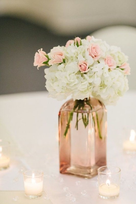 79+ Insanely Stunning Wedding Centerpiece Ideas 52 non traditional wedding vases 16 79+ Insanely Stunning Wedding Centerpiece Ideas - 52