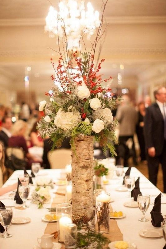 79+ Insanely Stunning Wedding Centerpiece Ideas 53 non traditional wedding vases 17 79+ Insanely Stunning Wedding Centerpiece Ideas - 53