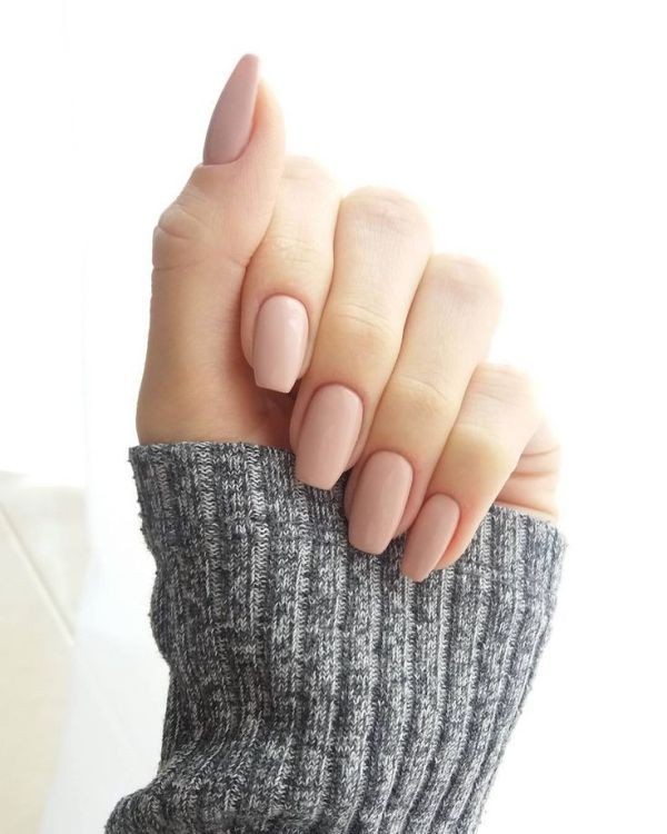 nude nails 12 16+ Lovely Nail Polish Trends for Spring & Summer - 56