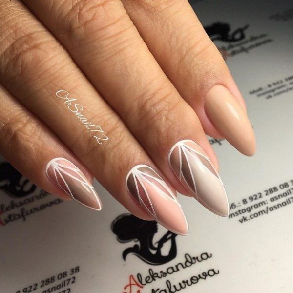 nude-nails-17 16+ Lovely Nail Polish Trends for Spring & Summer 2022
