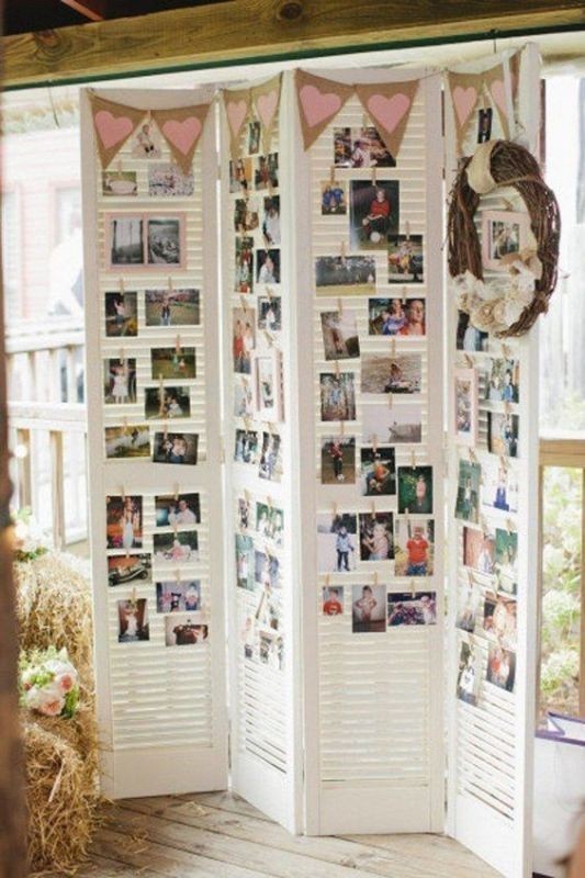 photo-display-wedding-decor-ideas-5 88+ Unique Ideas for Decorating Your Outdoor Wedding