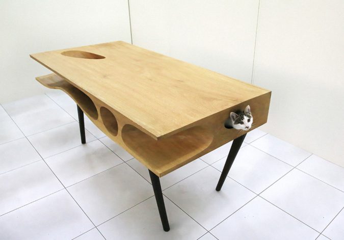 15+ Cat Furniture Pieces for Cat Lovers 17 play table for cat 1 15+ Cat Furniture Pieces for Cat Lovers - 17 Cat Furniture Pieces
