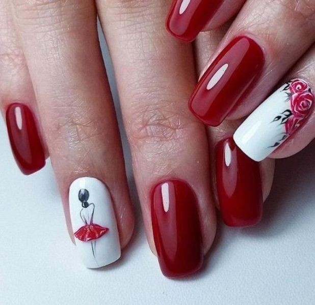 16+ Lovely Nail Polish Trends for Spring & Summer 215 red nails 1 16+ Lovely Nail Polish Trends for Spring & Summer - 215