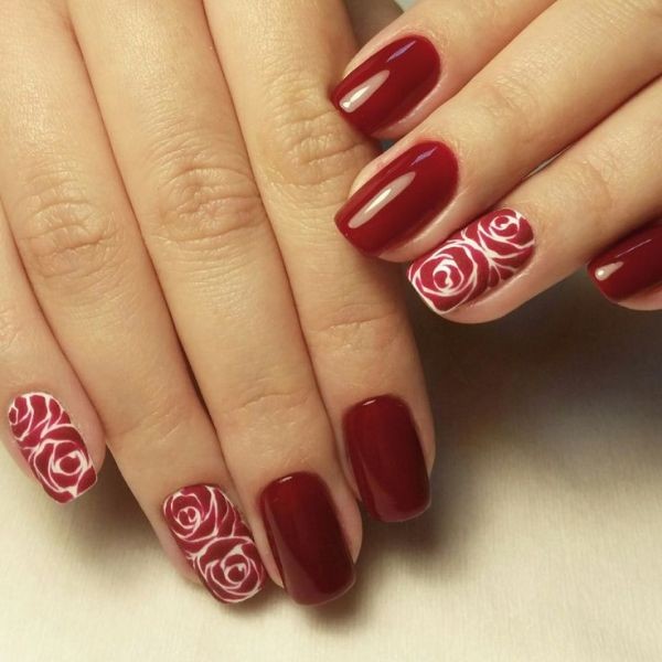 red-nails-2 16+ Lovely Nail Polish Trends for Spring & Summer 2022