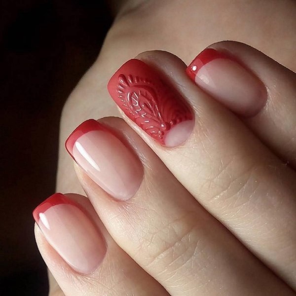16+ Lovely Nail Polish Trends for Spring & Summer 218 red nails 4 16+ Lovely Nail Polish Trends for Spring & Summer - 218