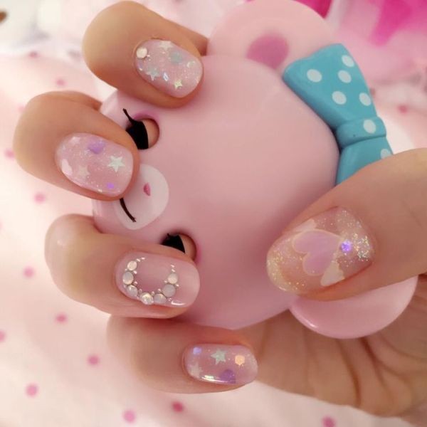 soft-pink-nails-3 16+ Lovely Nail Polish Trends for Spring & Summer 2022