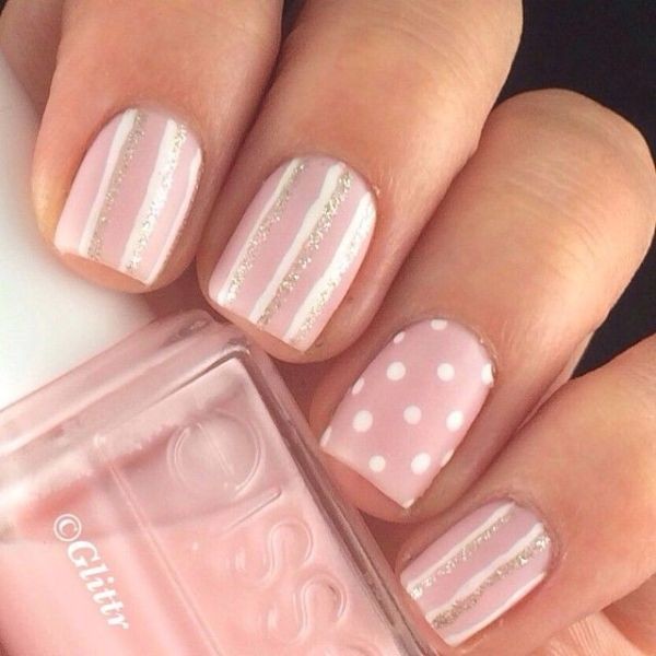 16+ Lovely Nail Polish Trends for Spring & Summer 106 striped nails 10 16+ Lovely Nail Polish Trends for Spring & Summer - 106