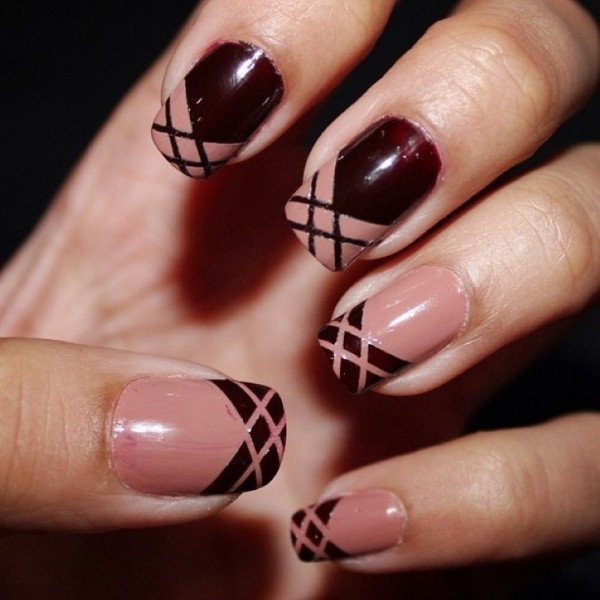 16+ Lovely Nail Polish Trends for Spring & Summer 107 striped nails 11 16+ Lovely Nail Polish Trends for Spring & Summer - 107