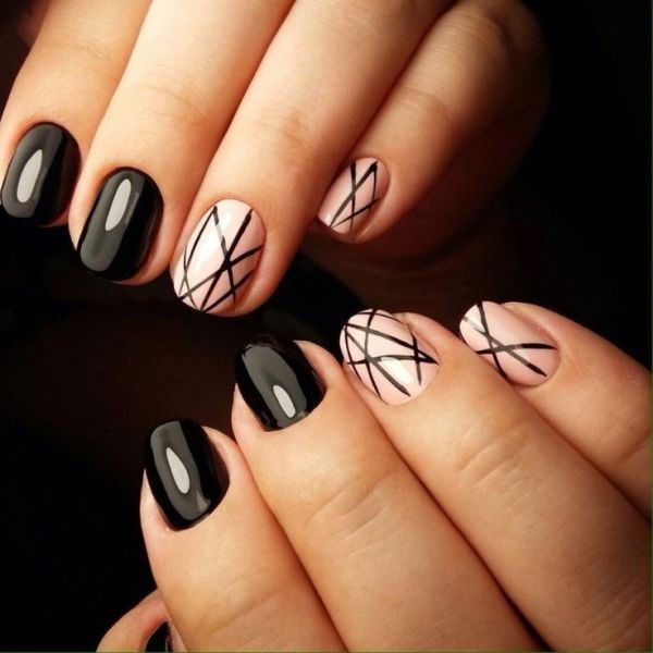 16+ Lovely Nail Polish Trends for Spring & Summer 110 striped nails 14 16+ Lovely Nail Polish Trends for Spring & Summer - 110