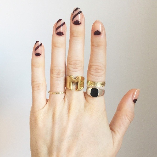 16+ Lovely Nail Polish Trends for Spring & Summer 113 striped nails 17 16+ Lovely Nail Polish Trends for Spring & Summer - 113