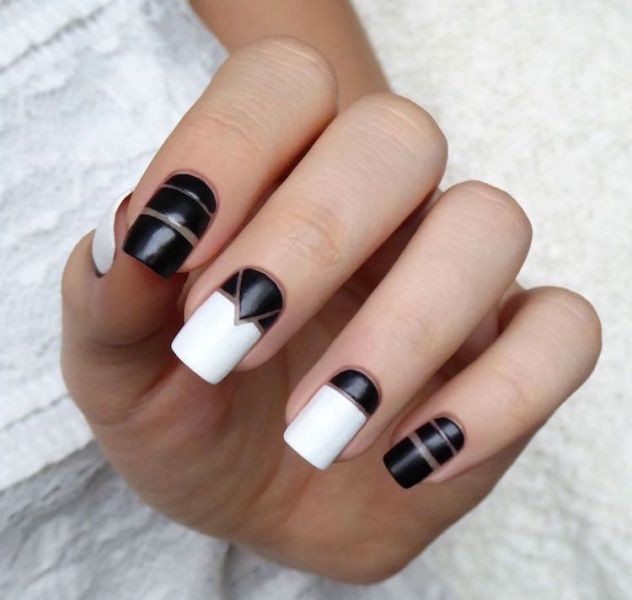 16+ Lovely Nail Polish Trends for Spring & Summer 115 striped nails 19 16+ Lovely Nail Polish Trends for Spring & Summer - 115