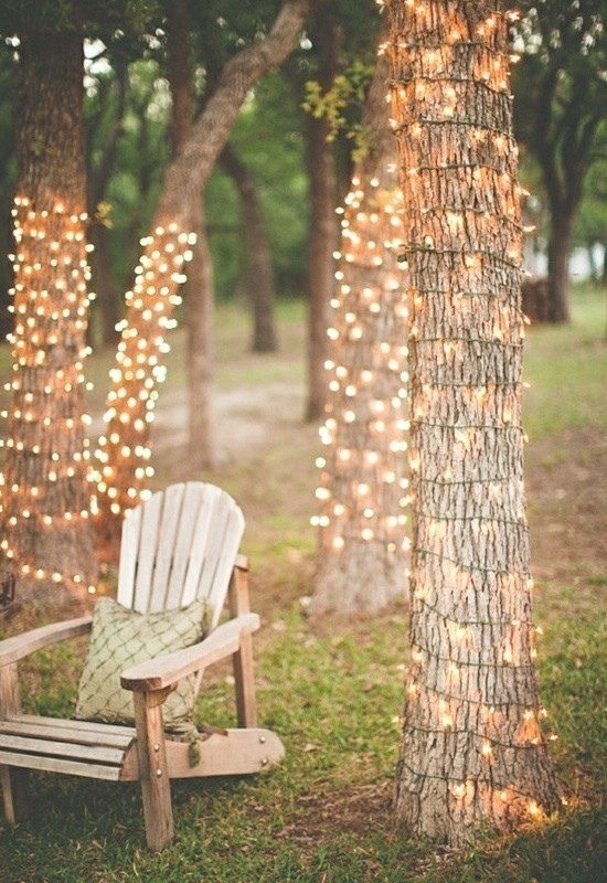 using trees for decoration 11 82+ Awesome Outdoor Wedding Decoration Ideas - 88