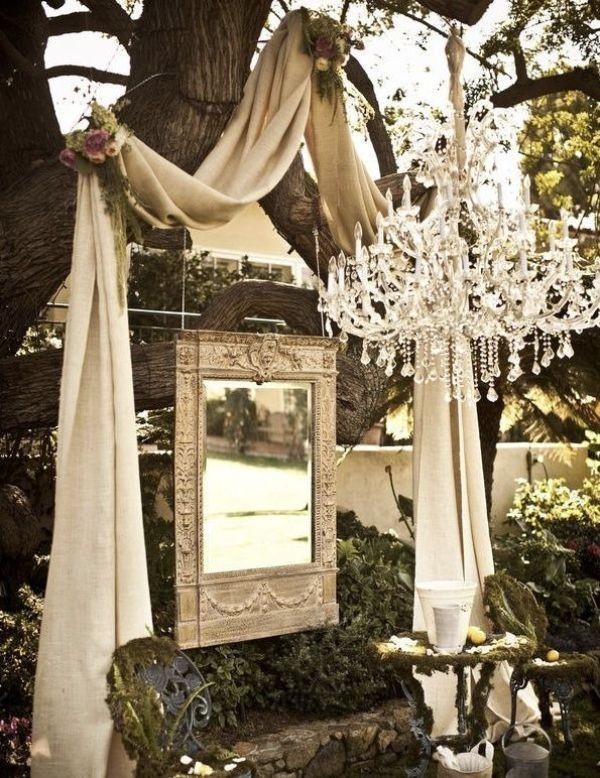 using trees for decoration 16 82+ Awesome Outdoor Wedding Decoration Ideas - 93