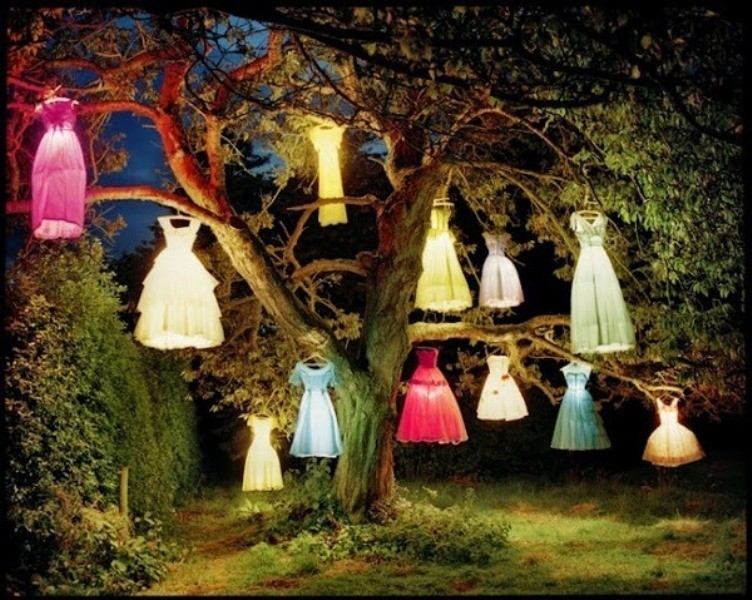 using trees for decoration 17 82+ Awesome Outdoor Wedding Decoration Ideas - 94