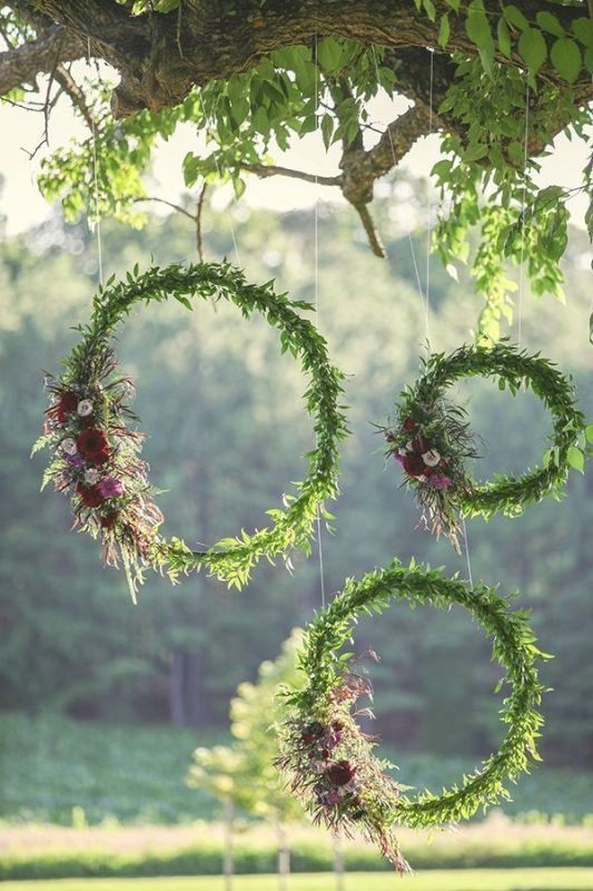 using trees for decoration 6 82+ Awesome Outdoor Wedding Decoration Ideas - 83