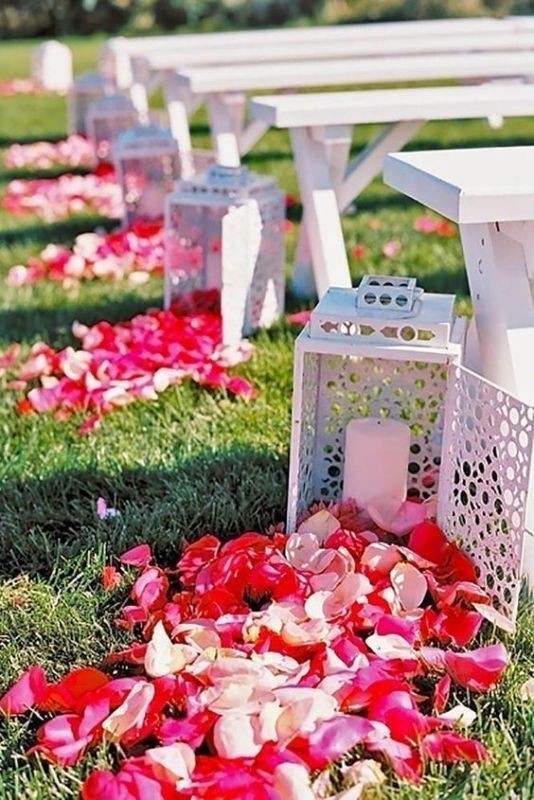 wedding aisle decoration ideas 10 82+ Awesome Outdoor Wedding Decoration Ideas - 47
