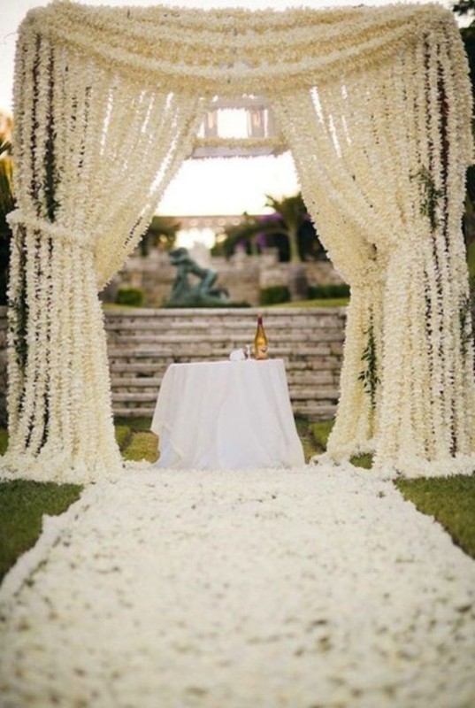 wedding aisle decoration ideas 14 82+ Awesome Outdoor Wedding Decoration Ideas - 51