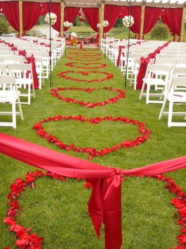 wedding aisle decoration ideas 24 82+ Awesome Outdoor Wedding Decoration Ideas - 61