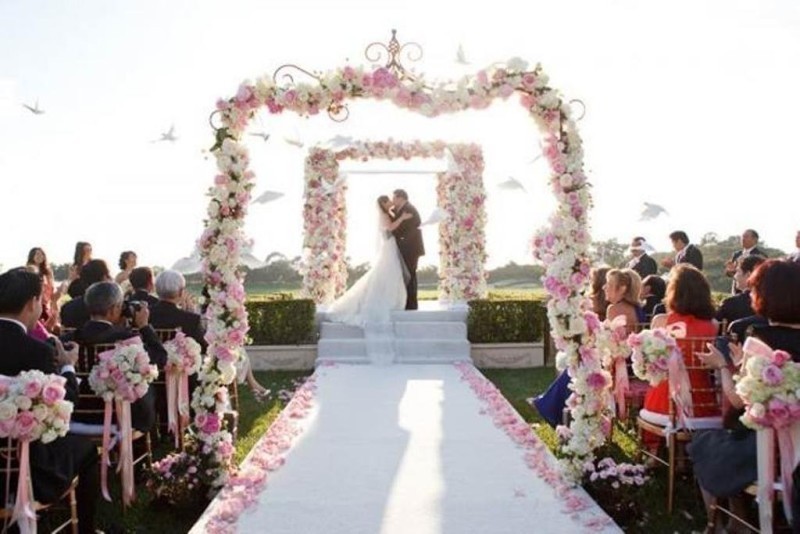 wedding aisle decoration ideas 37 82+ Awesome Outdoor Wedding Decoration Ideas - 74
