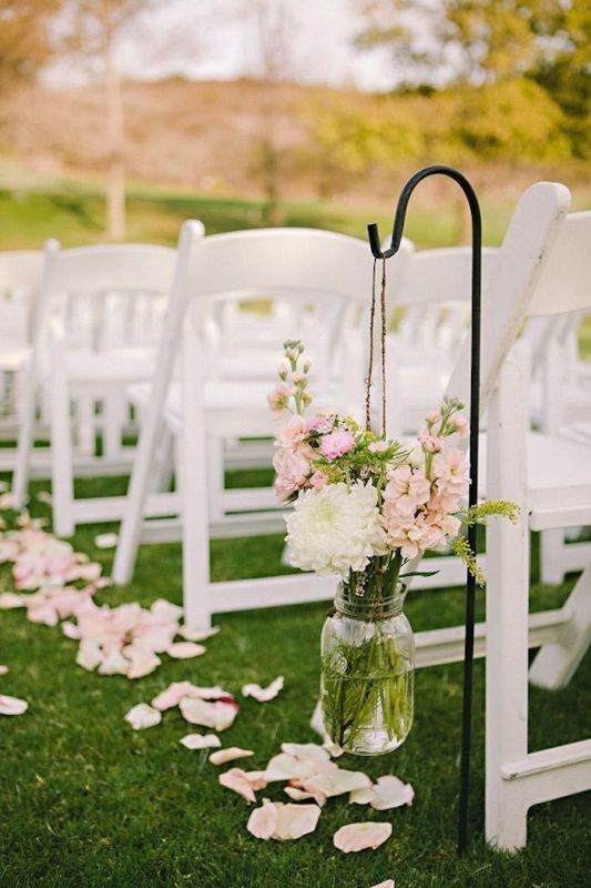 wedding-aisle-decoration-ideas-5 82+ Awesome Outdoor Wedding Decoration Ideas