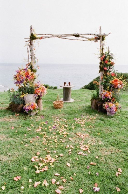 wedding arch and backdrop decoration ideas 1 82+ Awesome Outdoor Wedding Decoration Ideas - 12