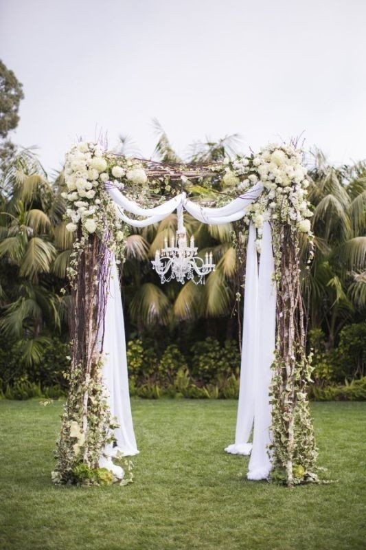 wedding arch and backdrop decoration ideas 11 82+ Awesome Outdoor Wedding Decoration Ideas - 22