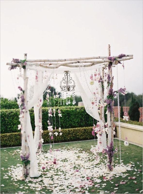 wedding arch and backdrop decoration ideas 15 82+ Awesome Outdoor Wedding Decoration Ideas - 26