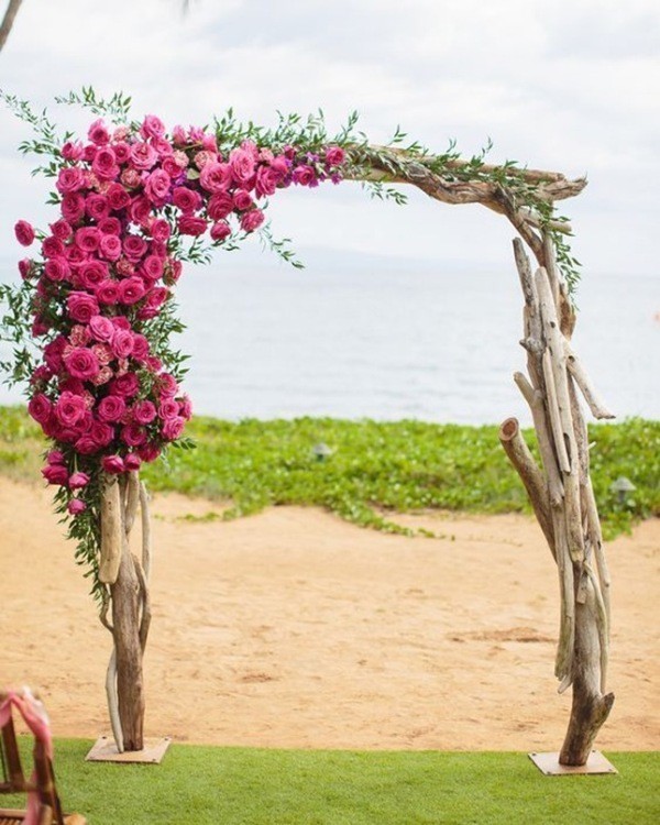 wedding arch and backdrop decoration ideas 19 82+ Awesome Outdoor Wedding Decoration Ideas - 30