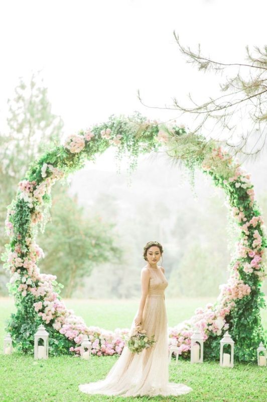 wedding arch and backdrop decoration ideas 2 82+ Awesome Outdoor Wedding Decoration Ideas - 13