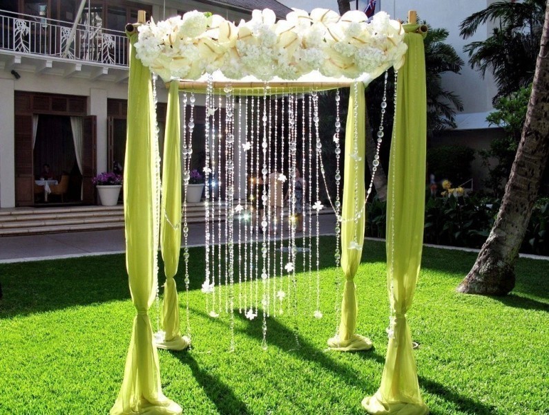 wedding arch and backdrop decoration ideas 23 82+ Awesome Outdoor Wedding Decoration Ideas - 34