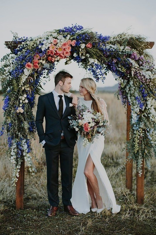 wedding arch and backdrop decoration ideas 6 82+ Awesome Outdoor Wedding Decoration Ideas - 17