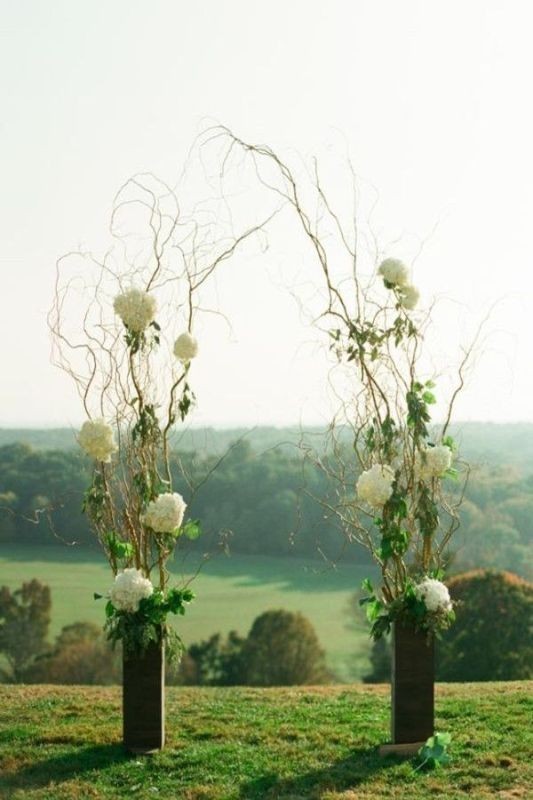 wedding arch and backdrop decoration ideas 7 82+ Awesome Outdoor Wedding Decoration Ideas - 18
