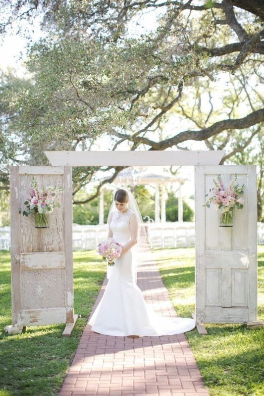 wedding arch and backdrop decoration ideas 9 82+ Awesome Outdoor Wedding Decoration Ideas - 20